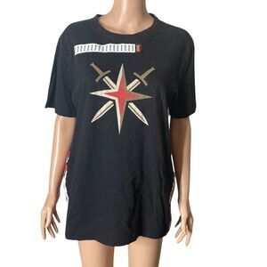 Las Vegas Golden Knights red jacket T-shirt Mens M VGK NHL Hockey spencer gifts